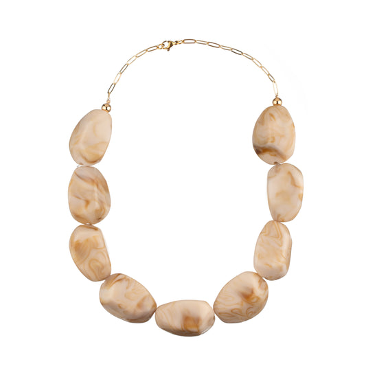 Collar Nicole Beige