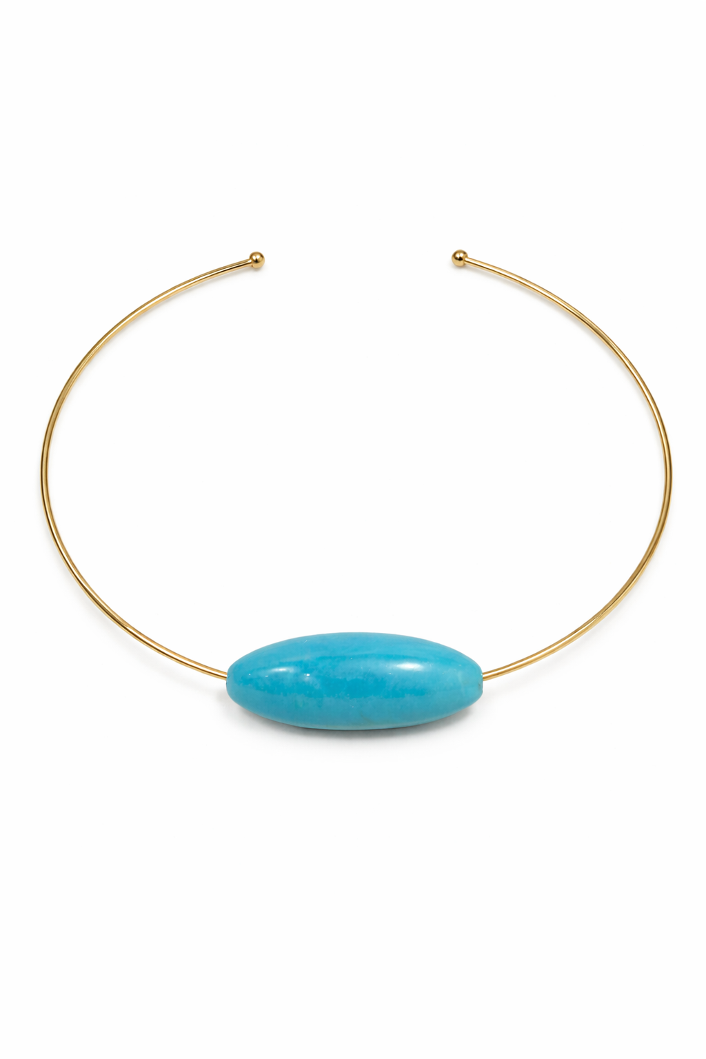 COLLAR LOTA TURQUESA