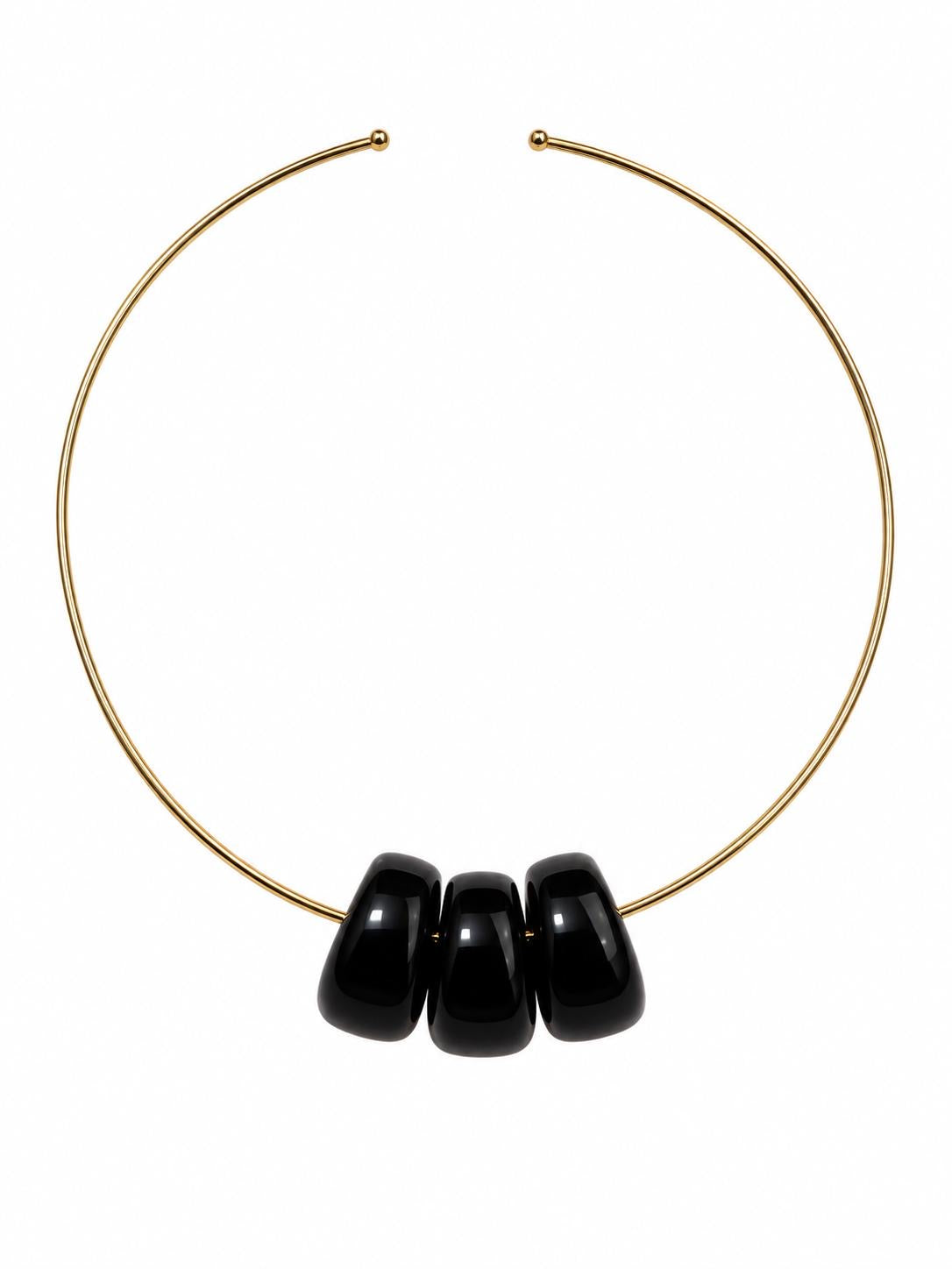 Collar Lota Roxane Negro