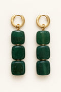 Pendientes Encina XL verde