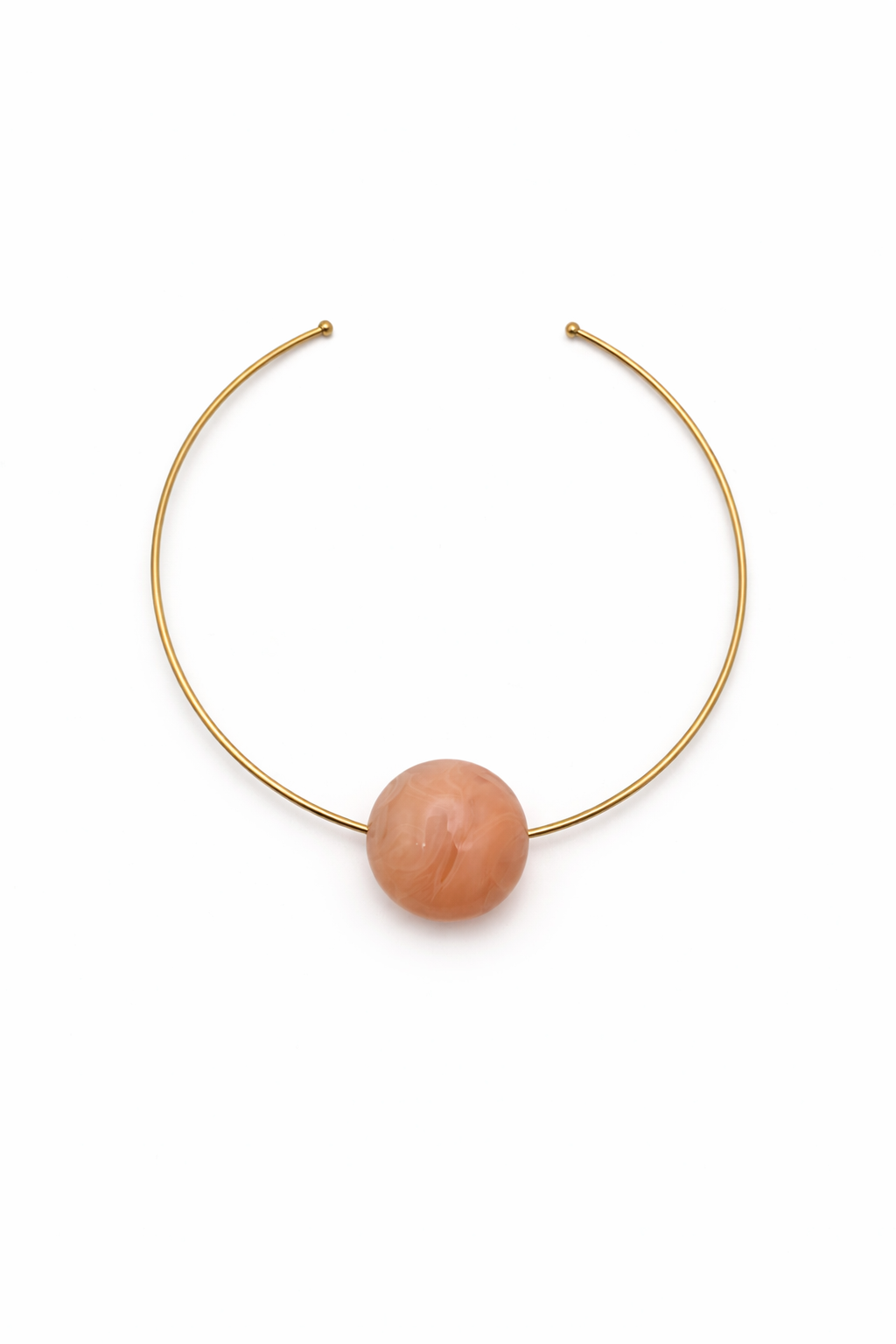 COLLAR LOTA MARTE ROSA PALO