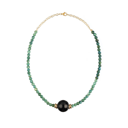 Collar Maria verde