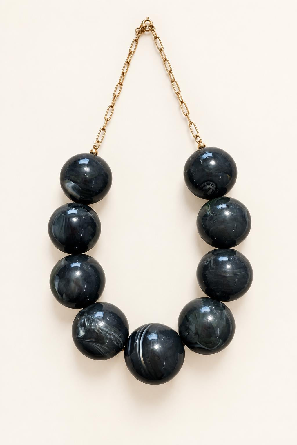 Collar Marte negro mosca
