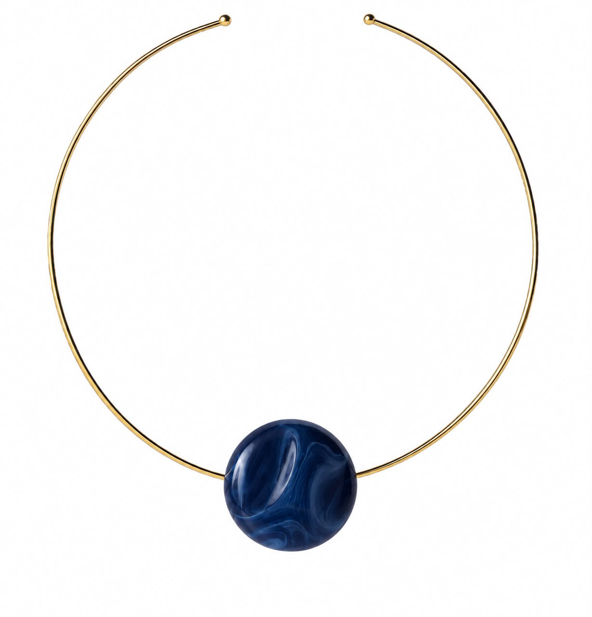 Collar lota azul