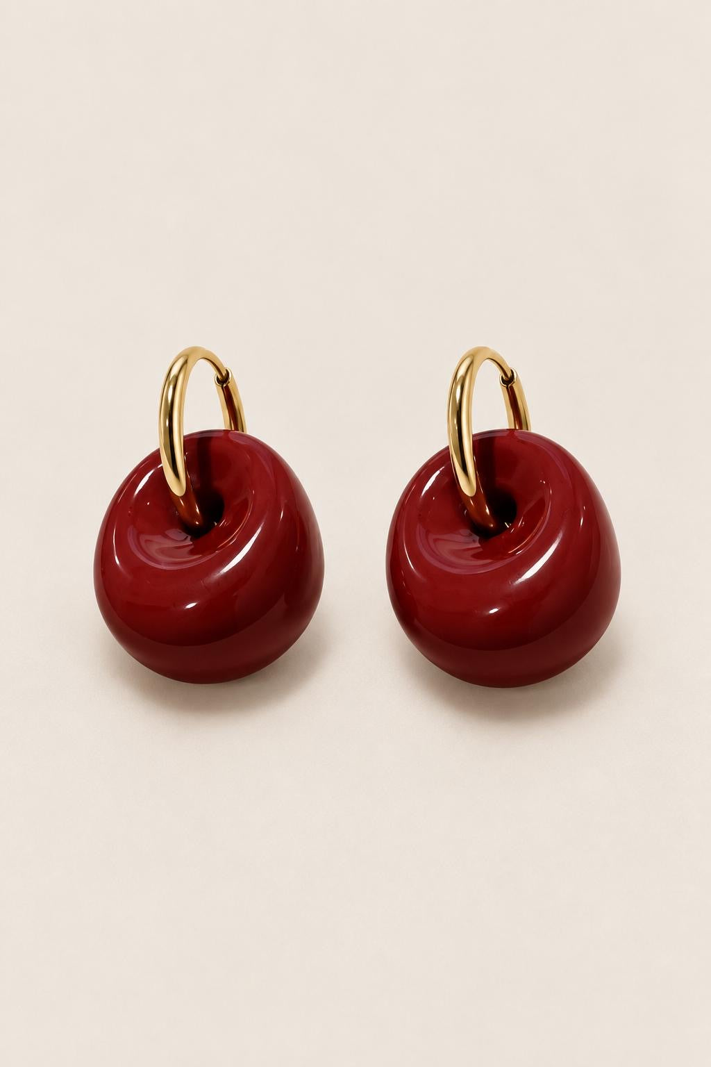Pendientes Roxane Mini Rojo