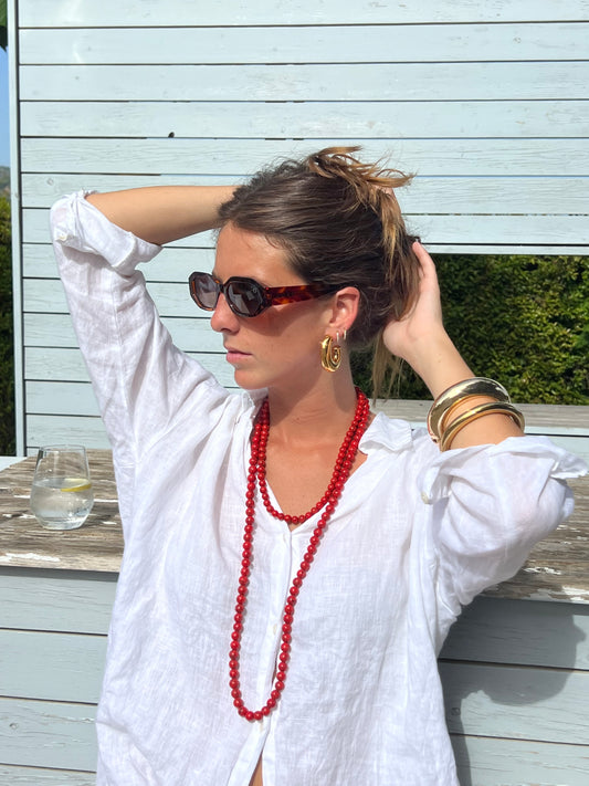 Collar Bel rojo