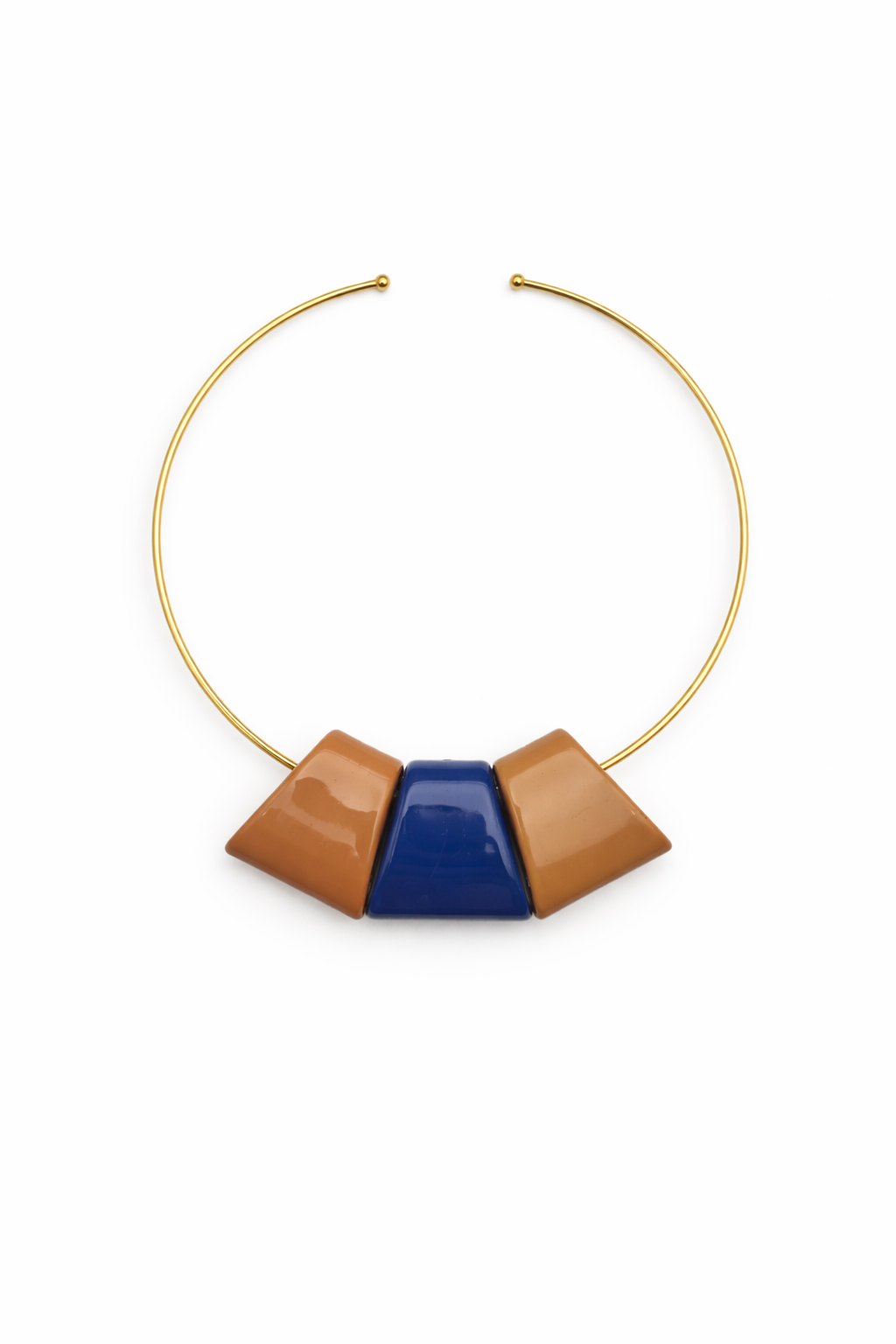 COLLAR ESCLAVA ABANICO BICOLOR