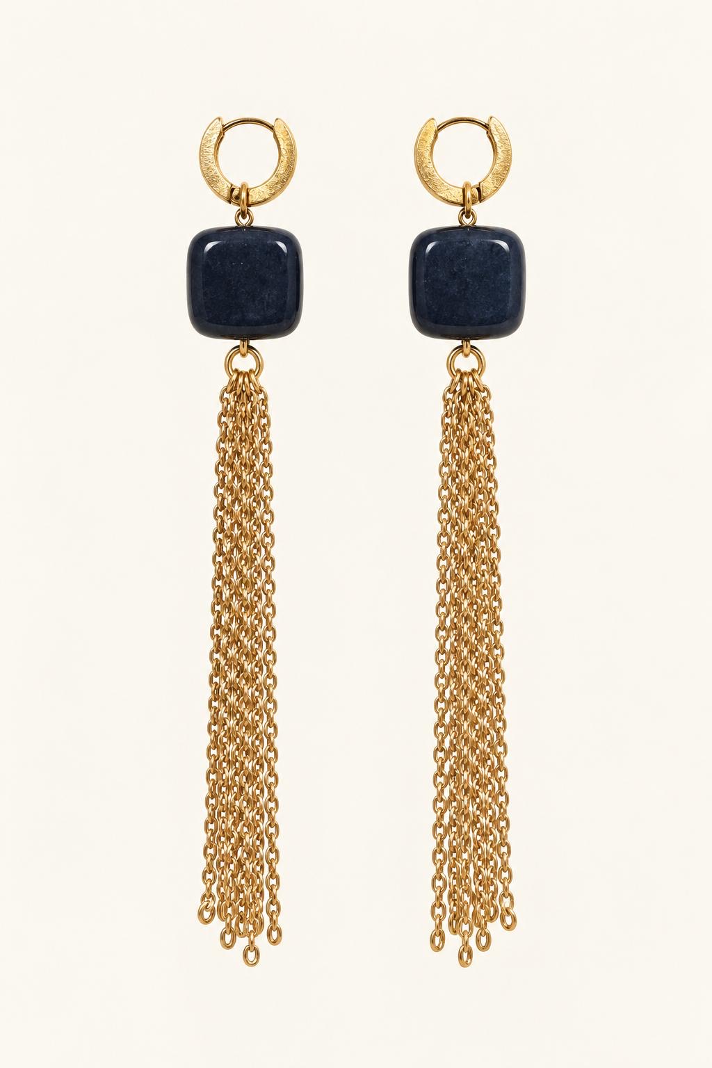 Pendientes Mima Azul