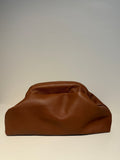 CLUTCH MARIETA MARRÓN CHOCOLATE