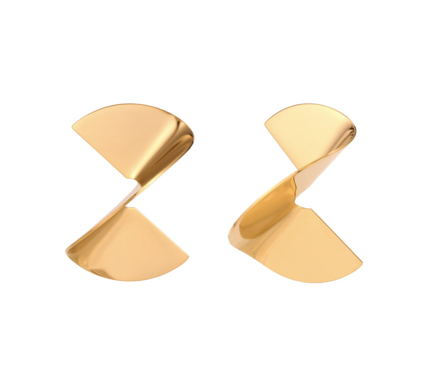 Pendiente Abanico Liso