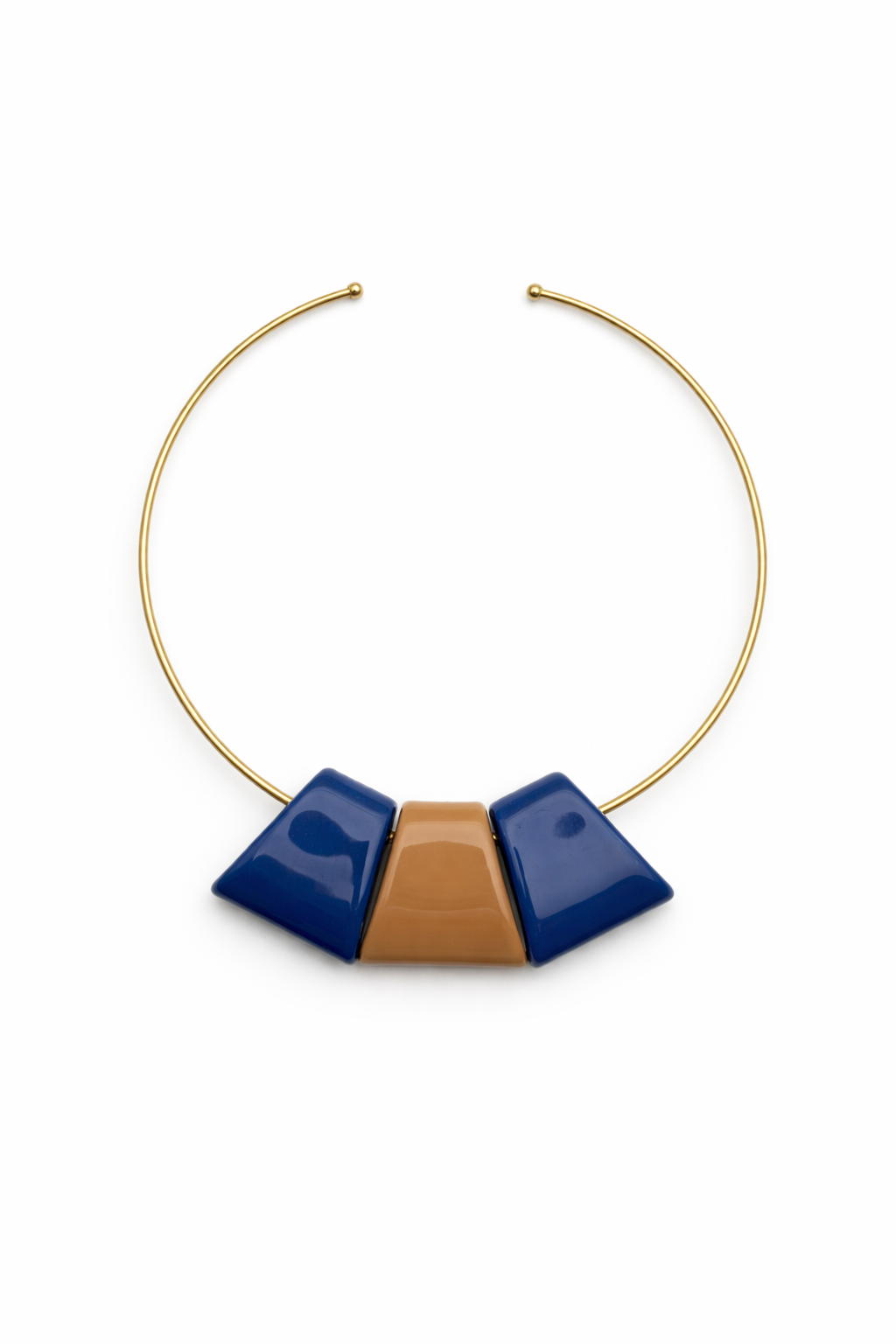 COLLAR ESCLAVA ABANICO BICOLOR