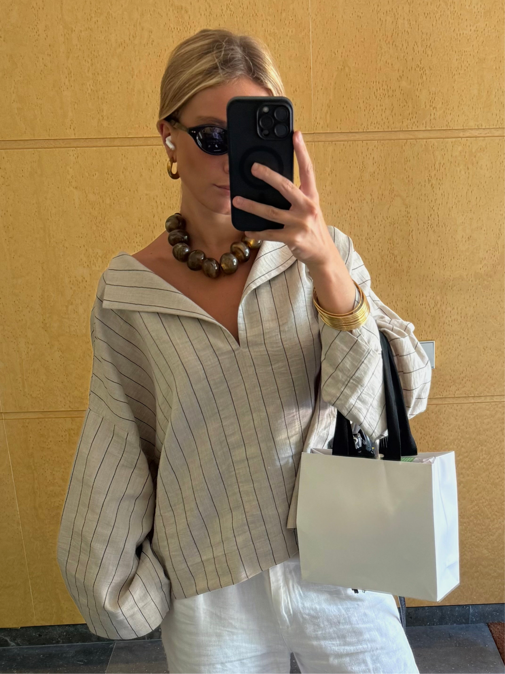 Collar Marte marrón