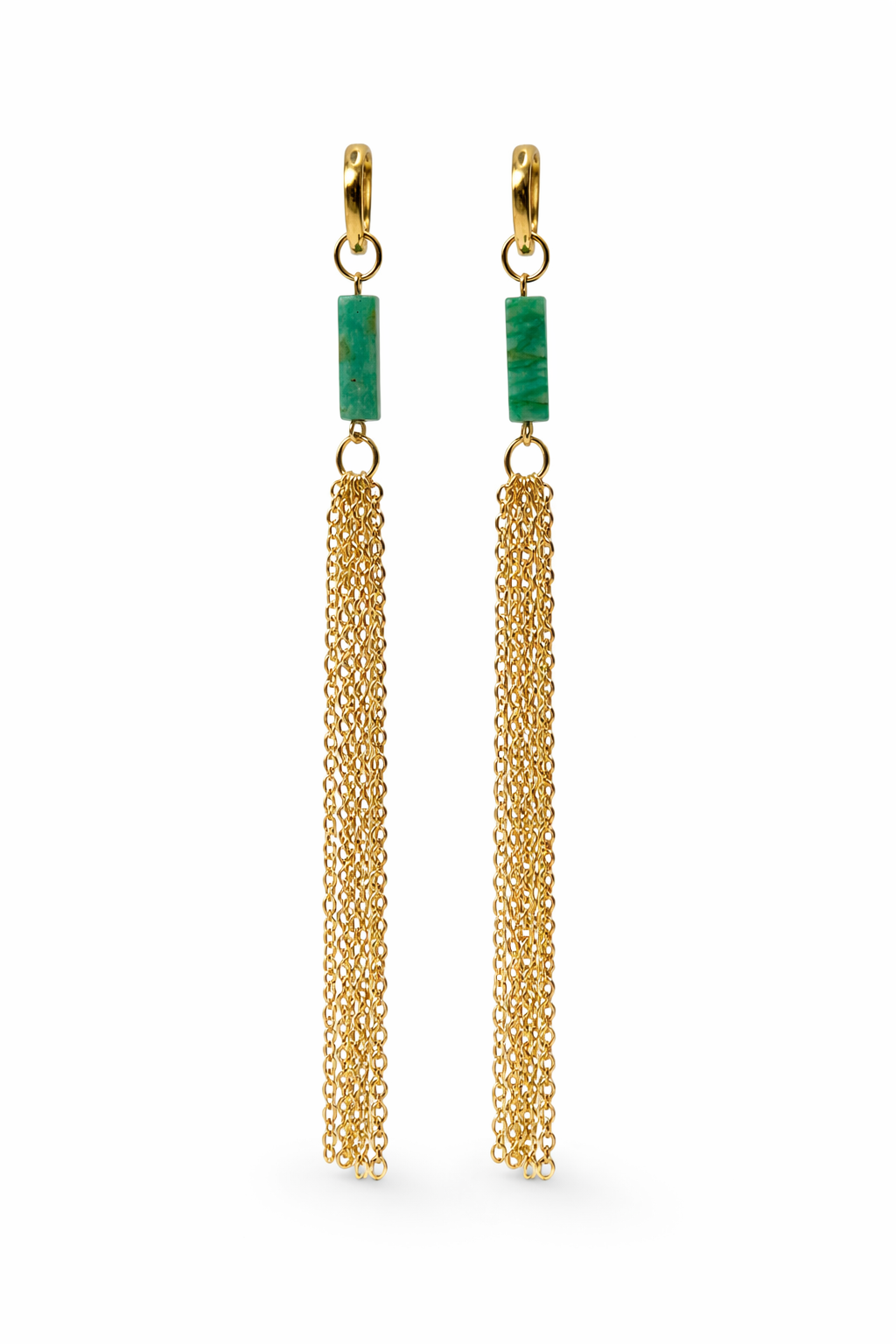 PENDIENTE MICHELLE VERDE BOSQUE