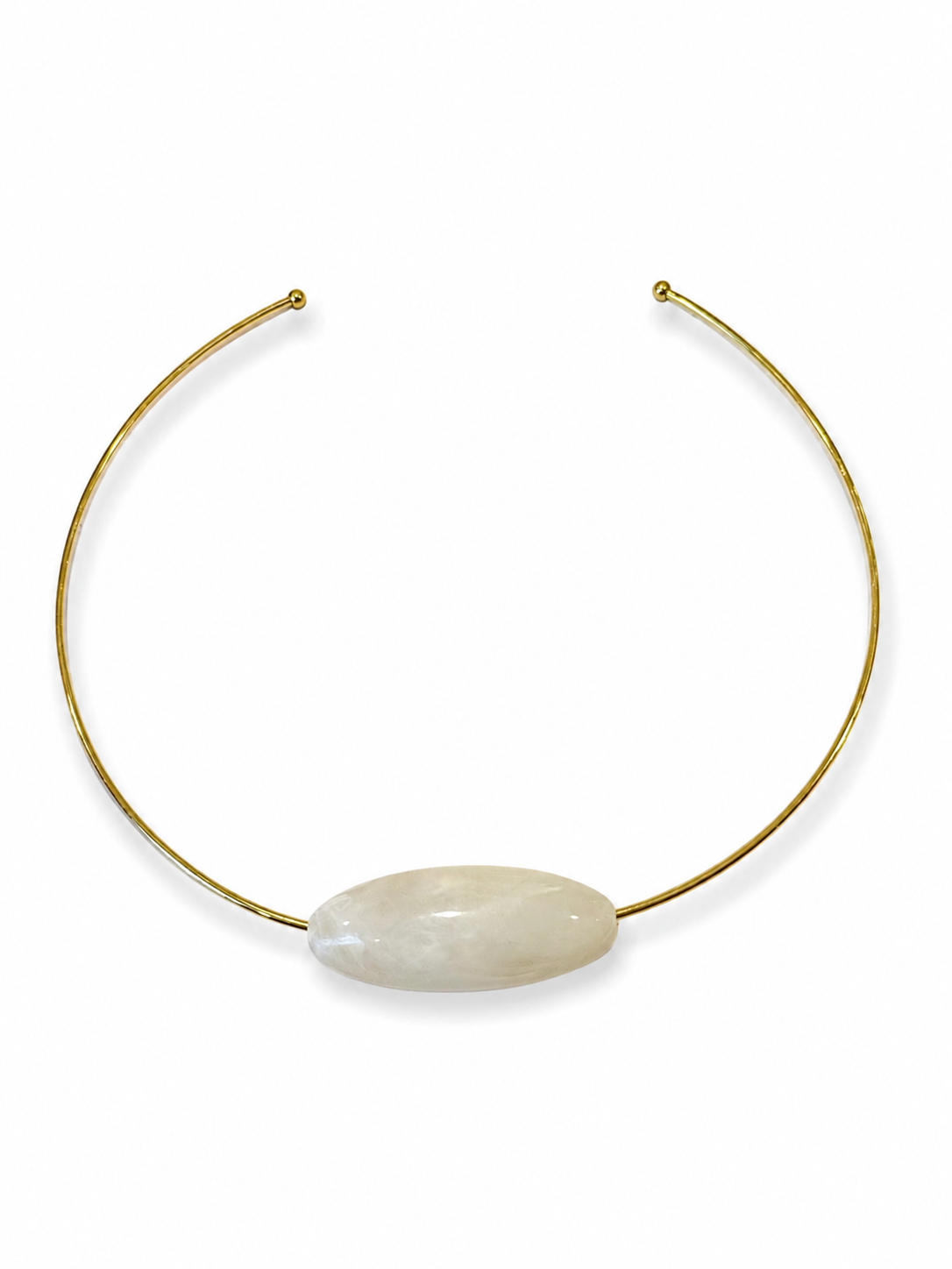 COLLAR LOTA BEIGE CLARO