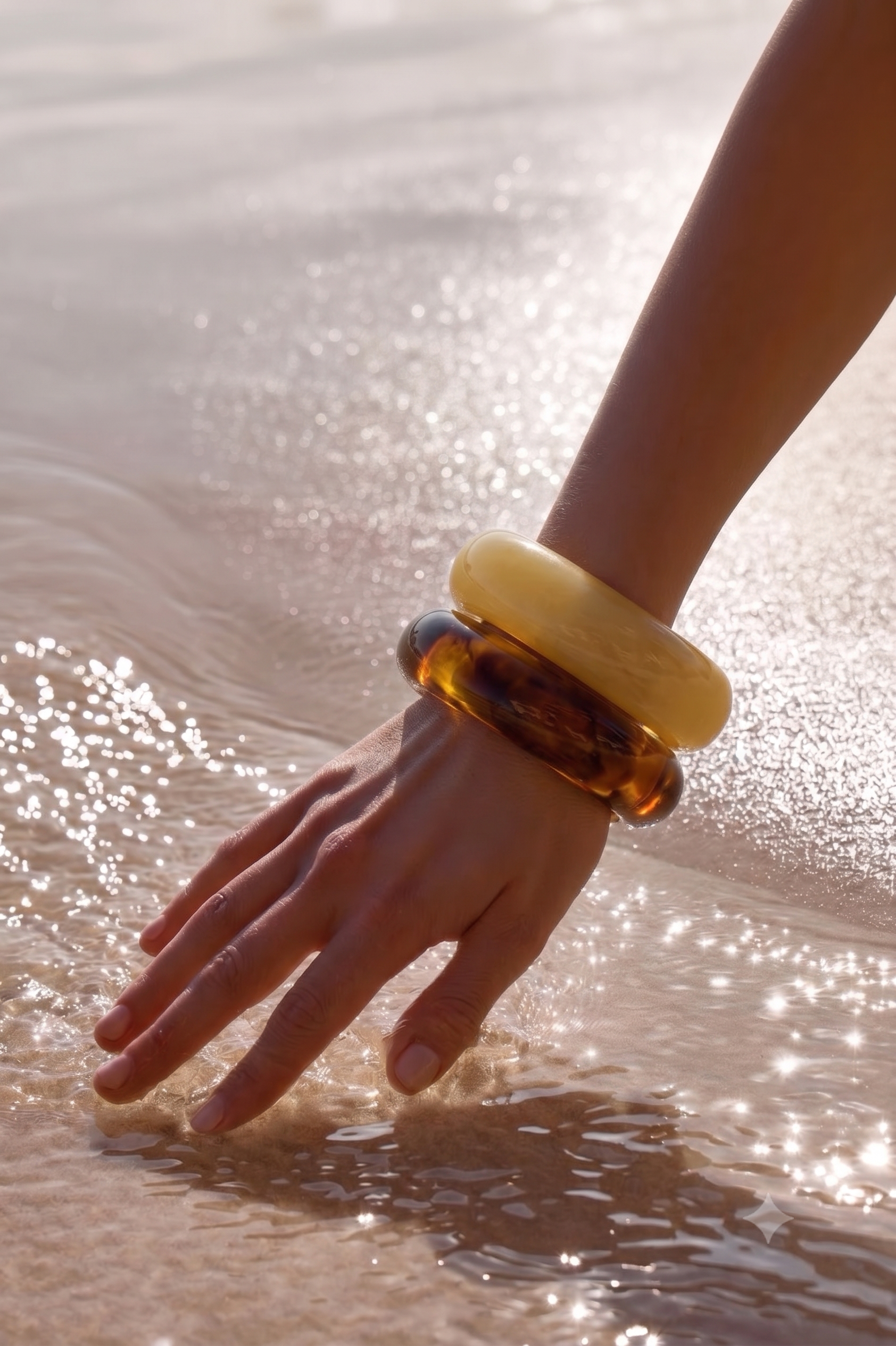 PULSERA ANDREA BEIGE