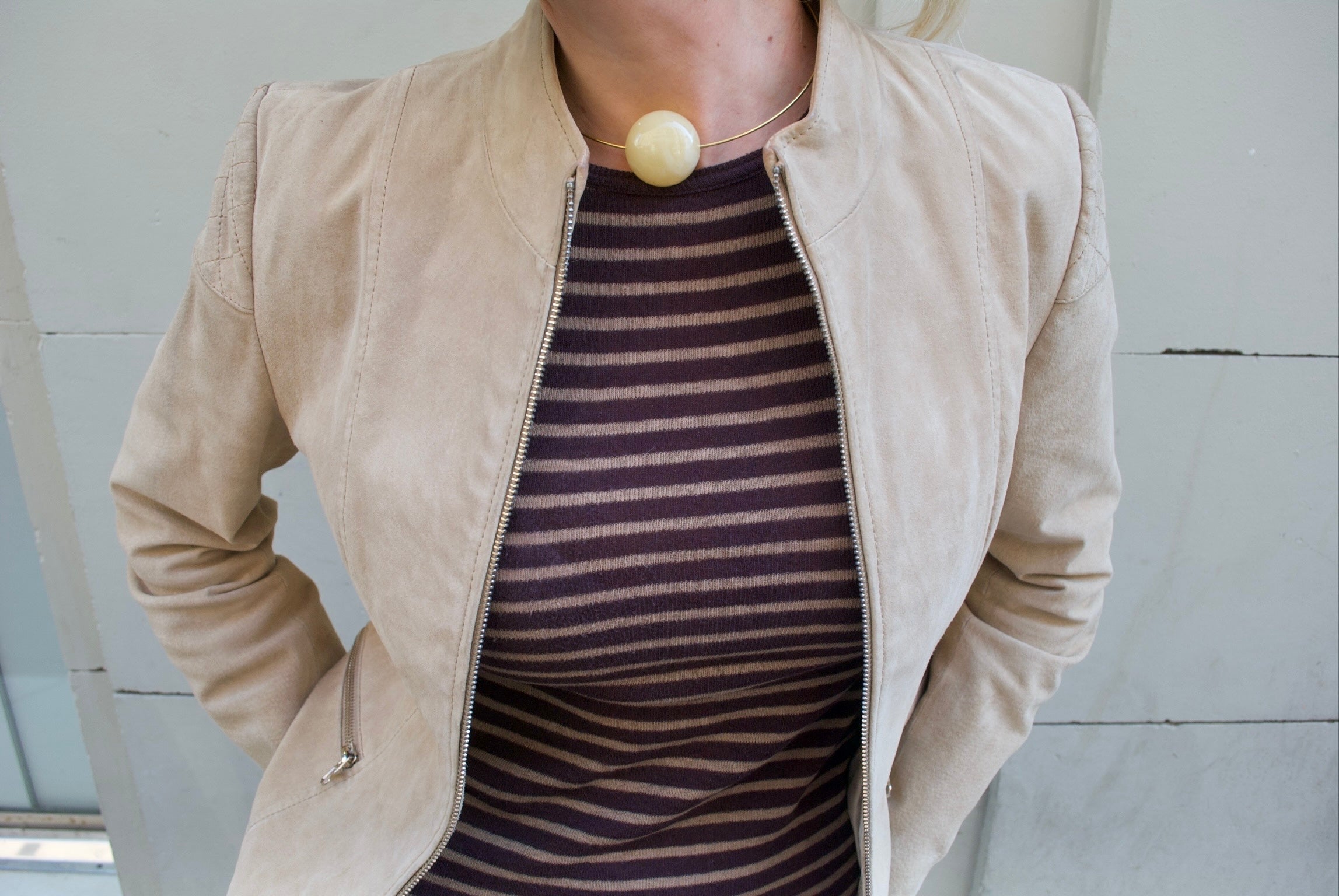 COLLAR LOTA MARTE BEIGE