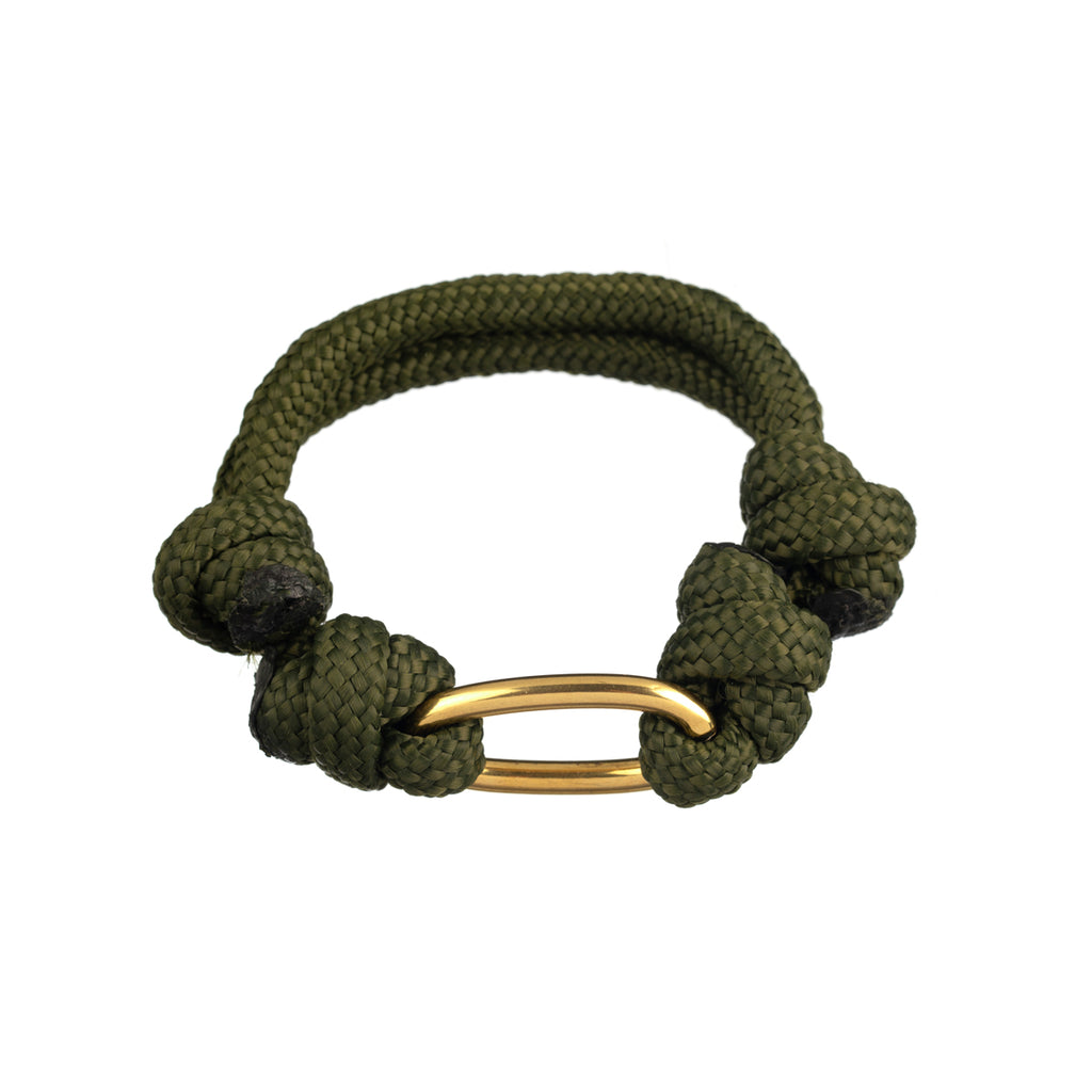PULSERA FIONA KAKI ORO