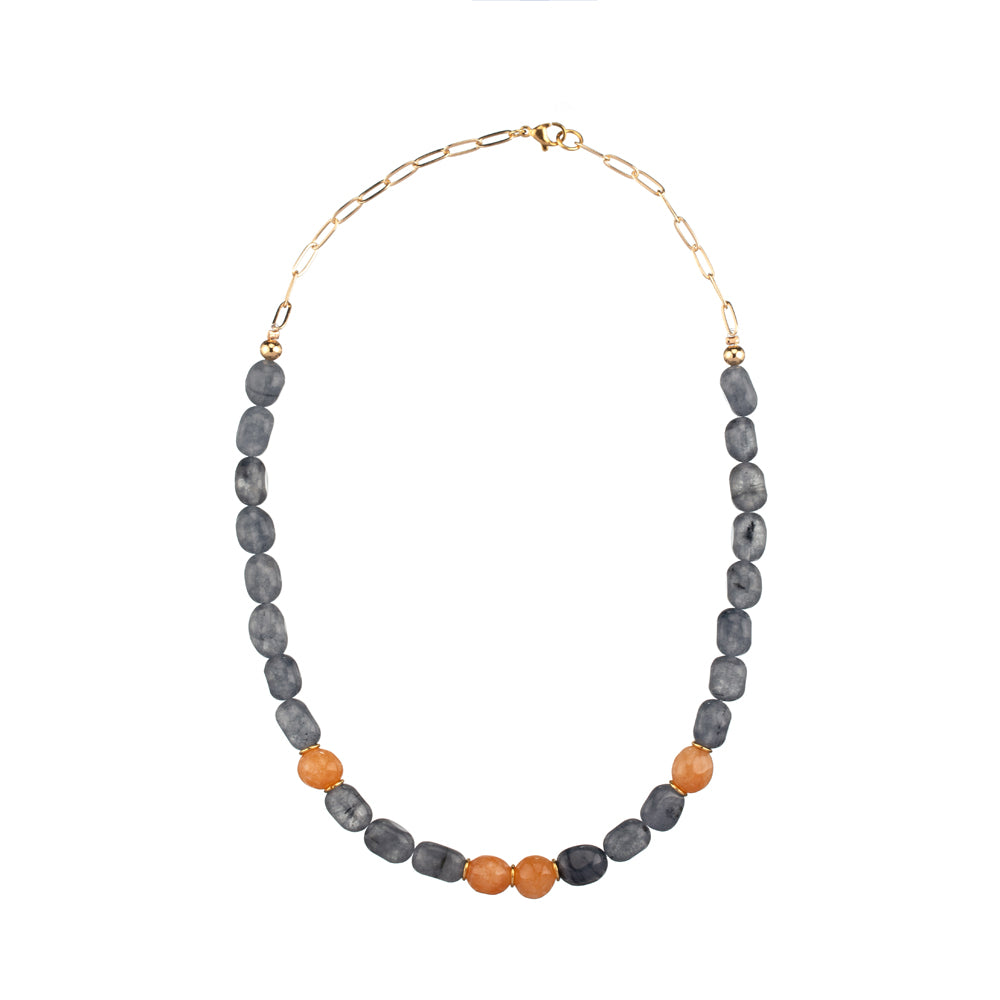 Collar Encina gris