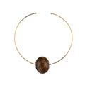 Collar Lota Marte marrón