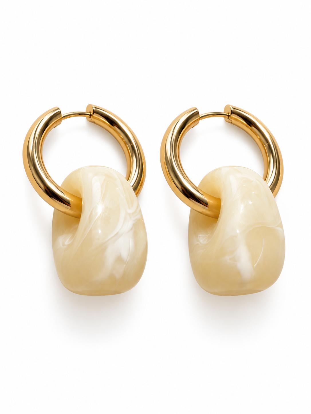 Pendientes Roxane Mini Blanco