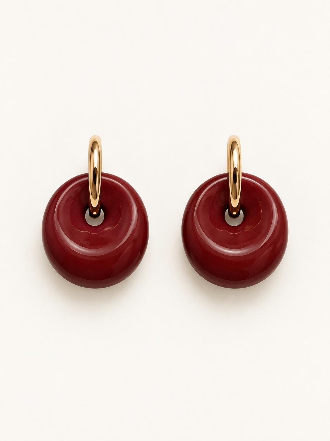 Pendientes Roxane Mini Rojo