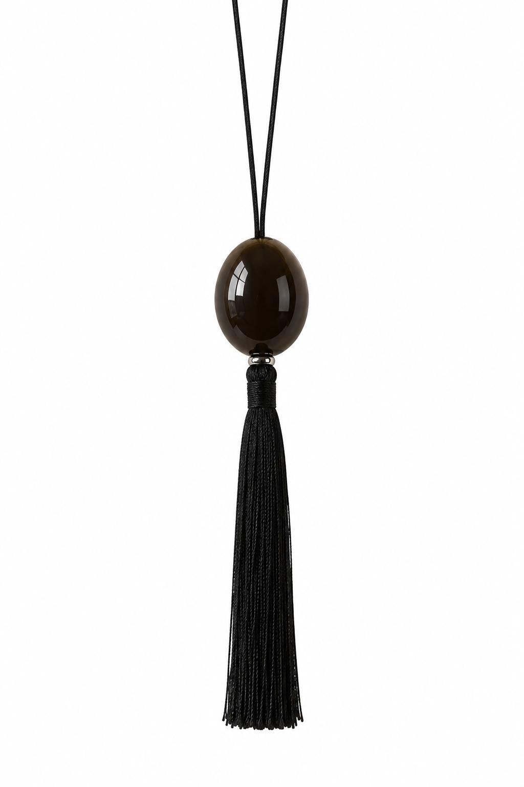 Collar Lola Pompón Negro