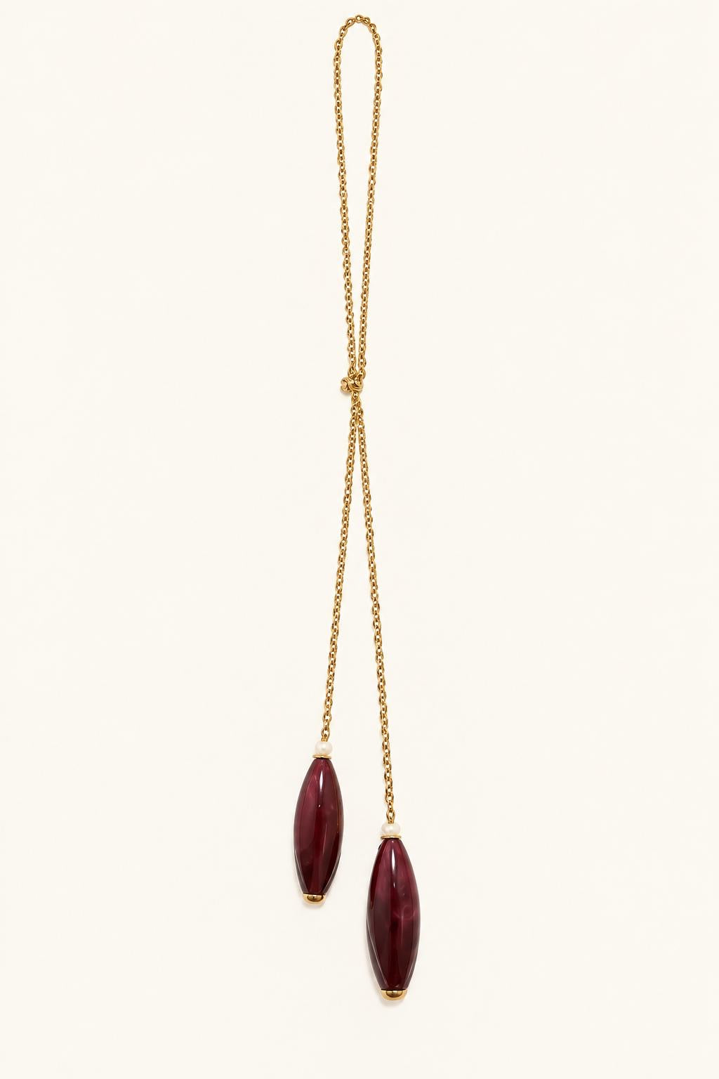 Collar Amazonas Candy Burdeos